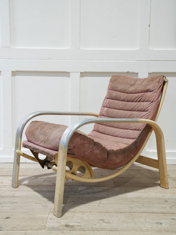 Alloy Framed low “Lounge” Chair