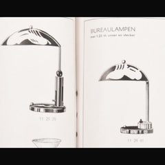 A 1930s Bauhaus Table Lamp by KMD Daalderop