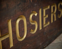 Hosier Trade Sign