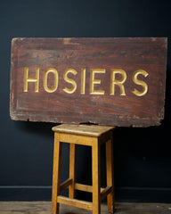 Hosier Trade Sign