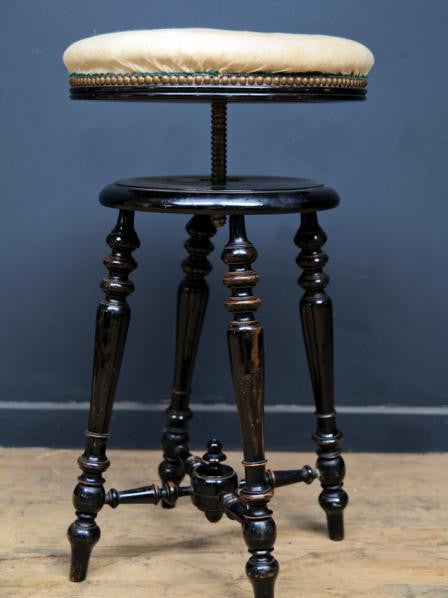 Ebonized Stool