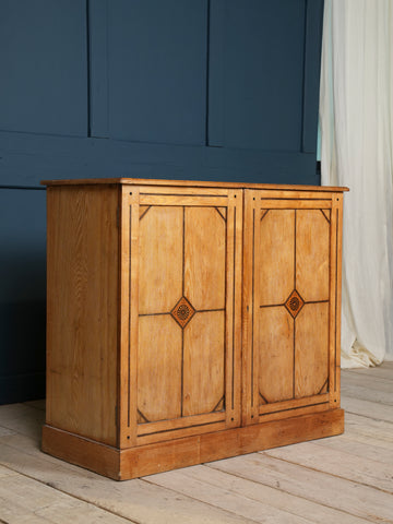 An Aesthetic Movement Ash Side Cabinet