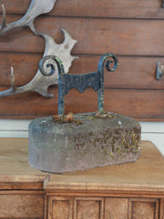 A 19th Century Boot Scraper