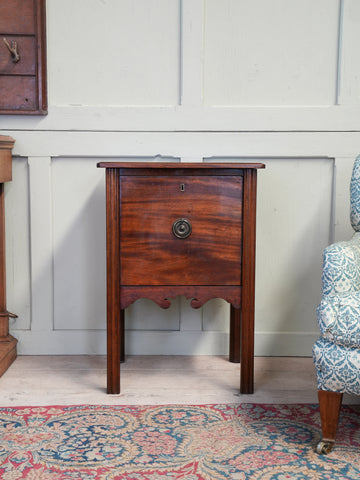 A George III Mahogany Cabinet Cellarette