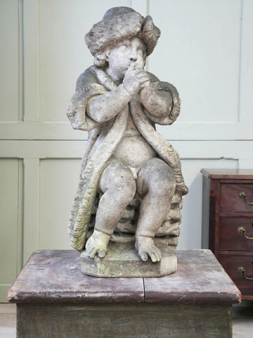 18th century Winter Statue