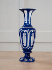 A 19th Century Bohemian Glass Vase