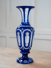 A 19th Century Bohemian Glass Vase