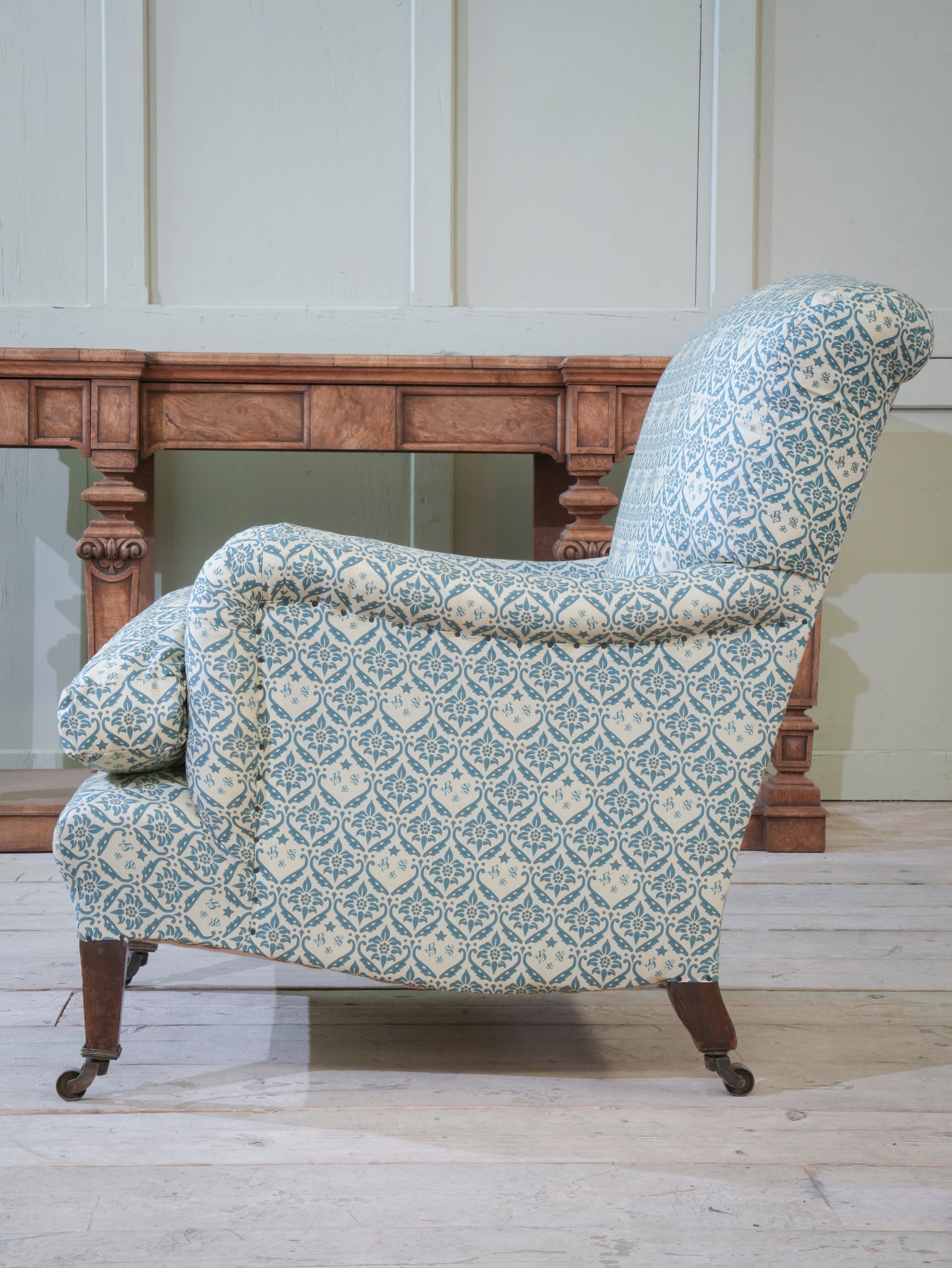 A Howard & Sons Bridgewater Armchair