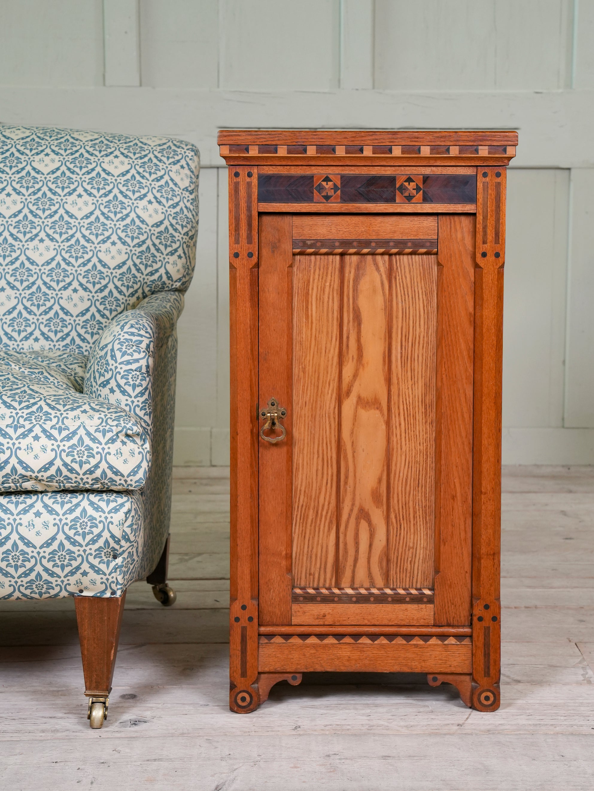 A Reformed Gothic Bedside Cupboard