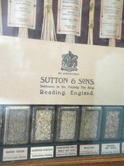 Suttons “Useful” Grasses & “Useless” Grasses Samplers