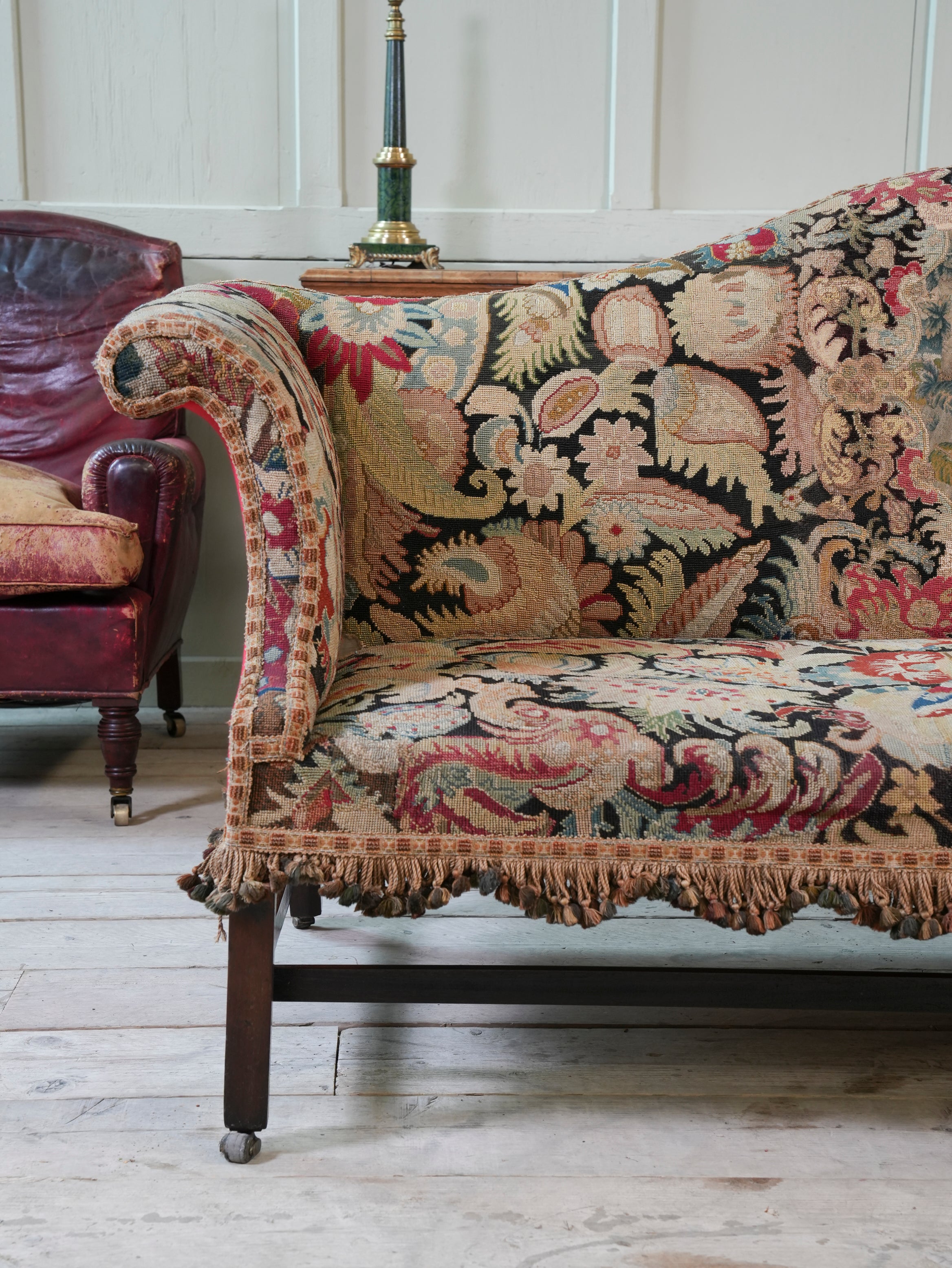 A George II Camel Back Sofa