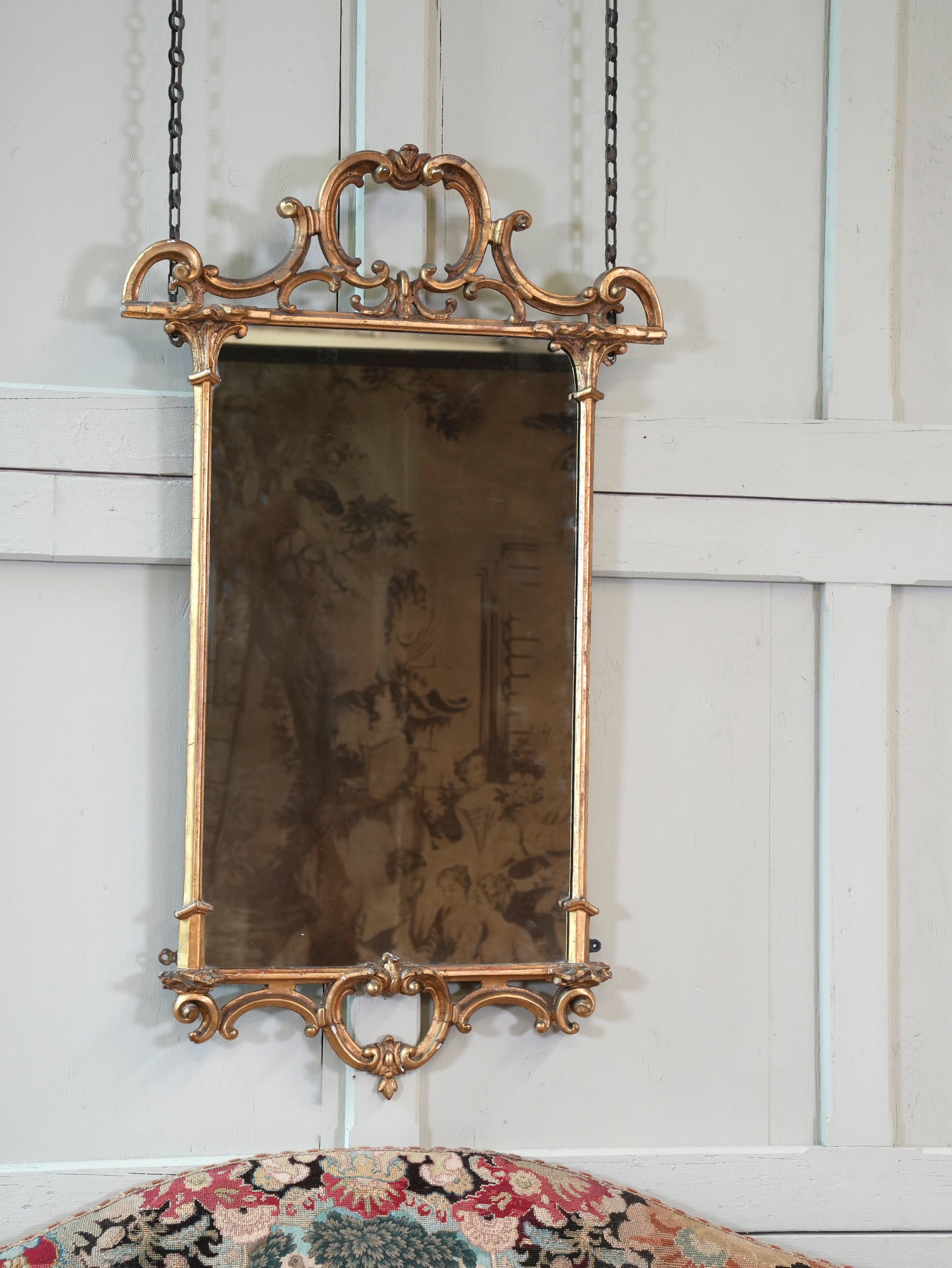 A George III Giltwood Mirror