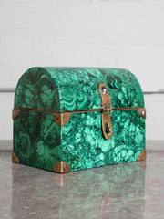 A Malachite Trinket Box