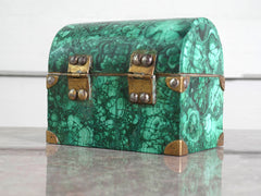 A Malachite Trinket Box