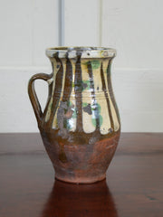 A 19th Century Glazed Spanish Jug