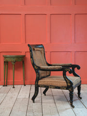 A 19th Century Chinoiserie Open Armchair