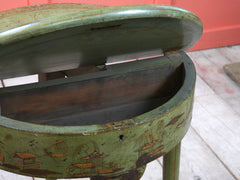 A George III Chinoiserie Gate Leg Table