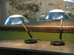 A Pair of Karl Trabert Desk Lamps