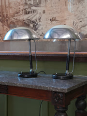 A Pair of Karl Trabert Desk Lamps