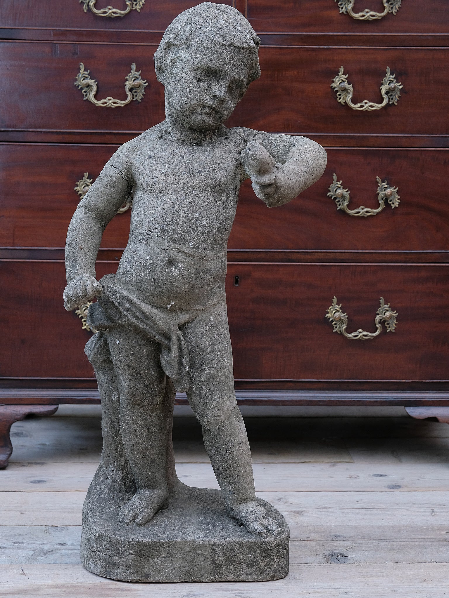 Early 19th Century Carved Putti