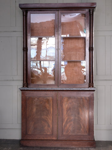 A Glazed Regency Bookcase