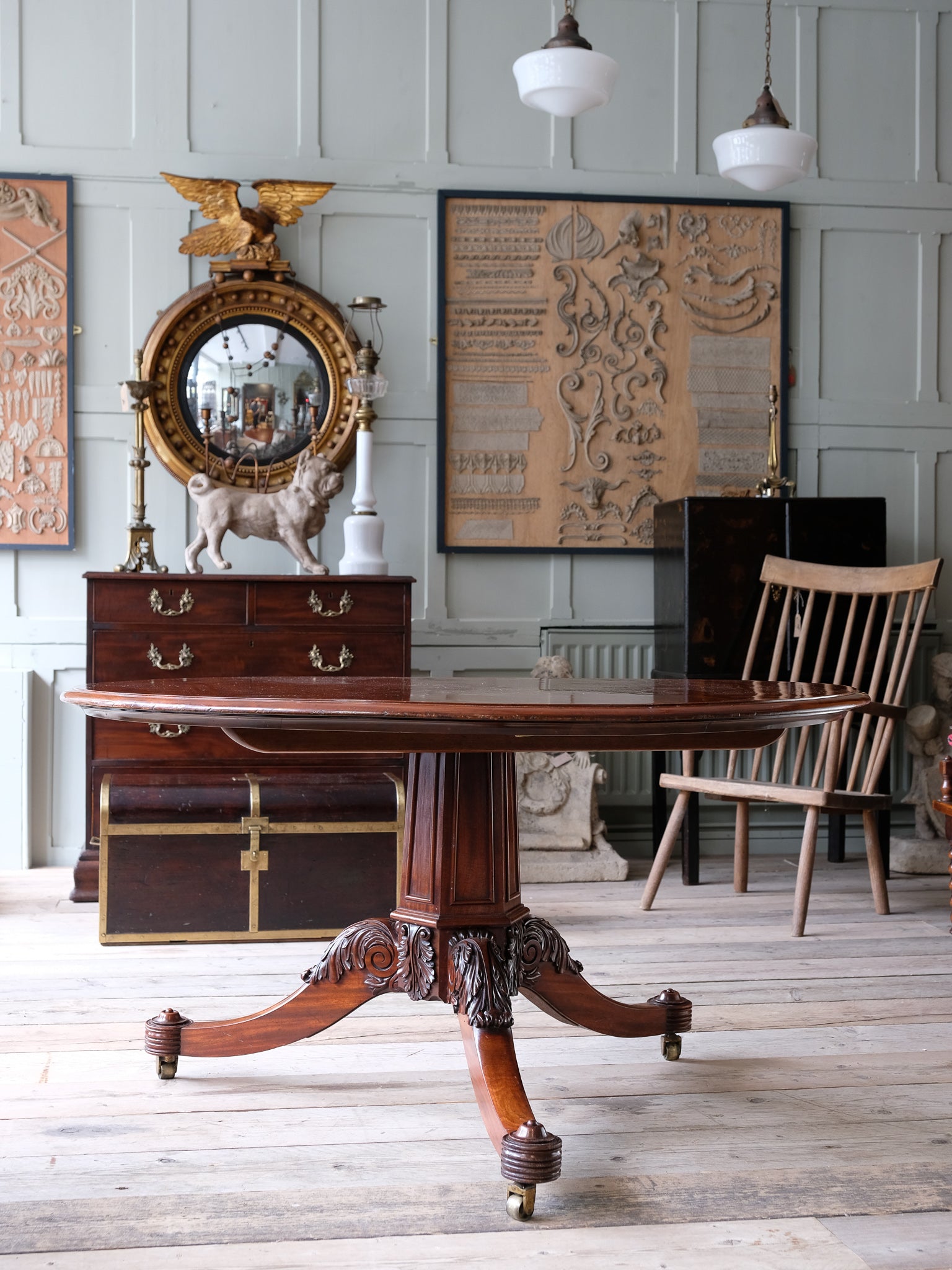 George IV Mahogany Centre Table