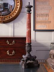 19th Century Column Lamp