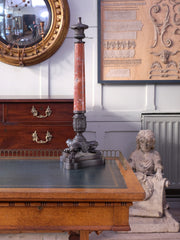 19th Century Column Lamp