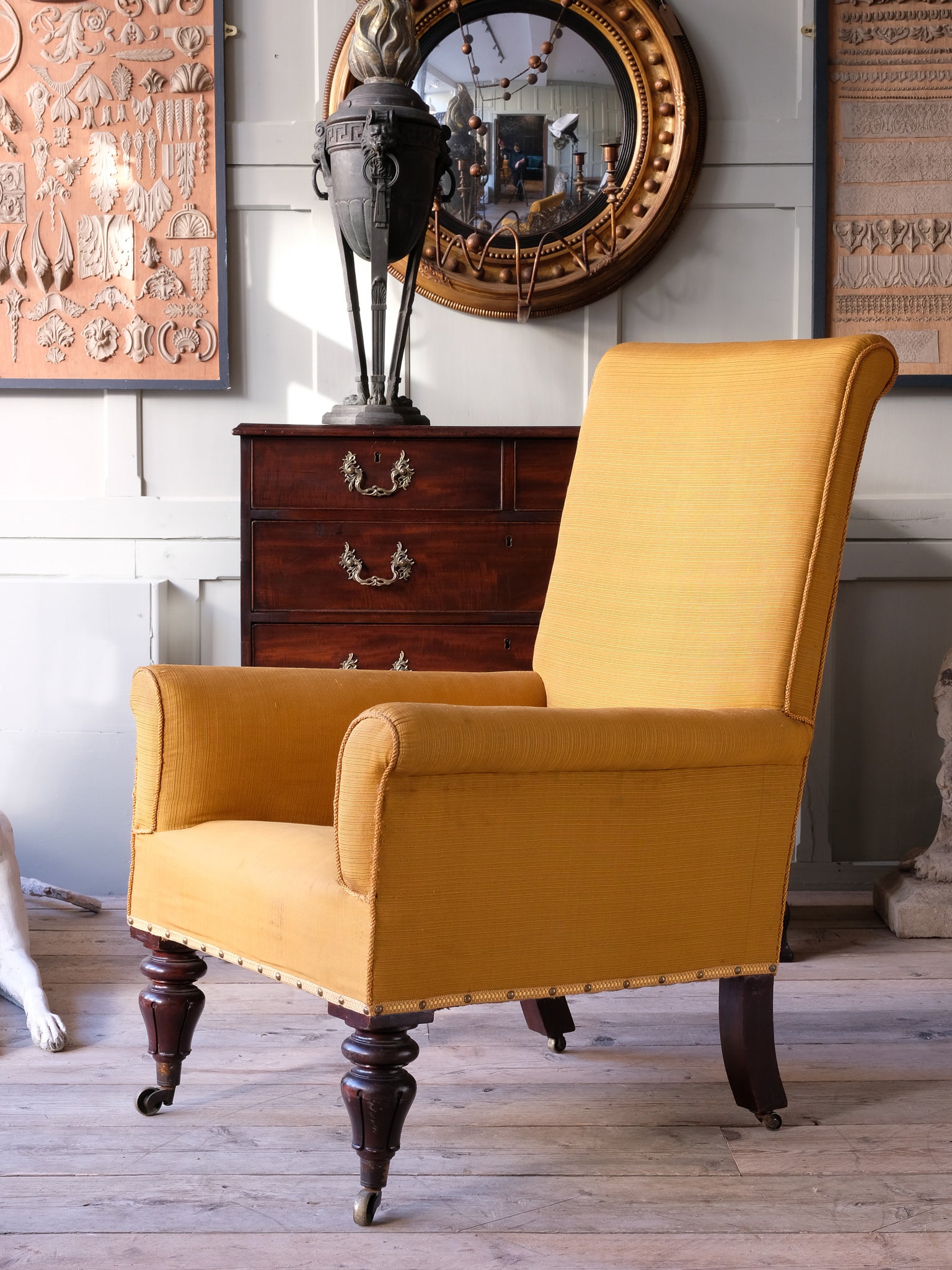 Mustard Armchair