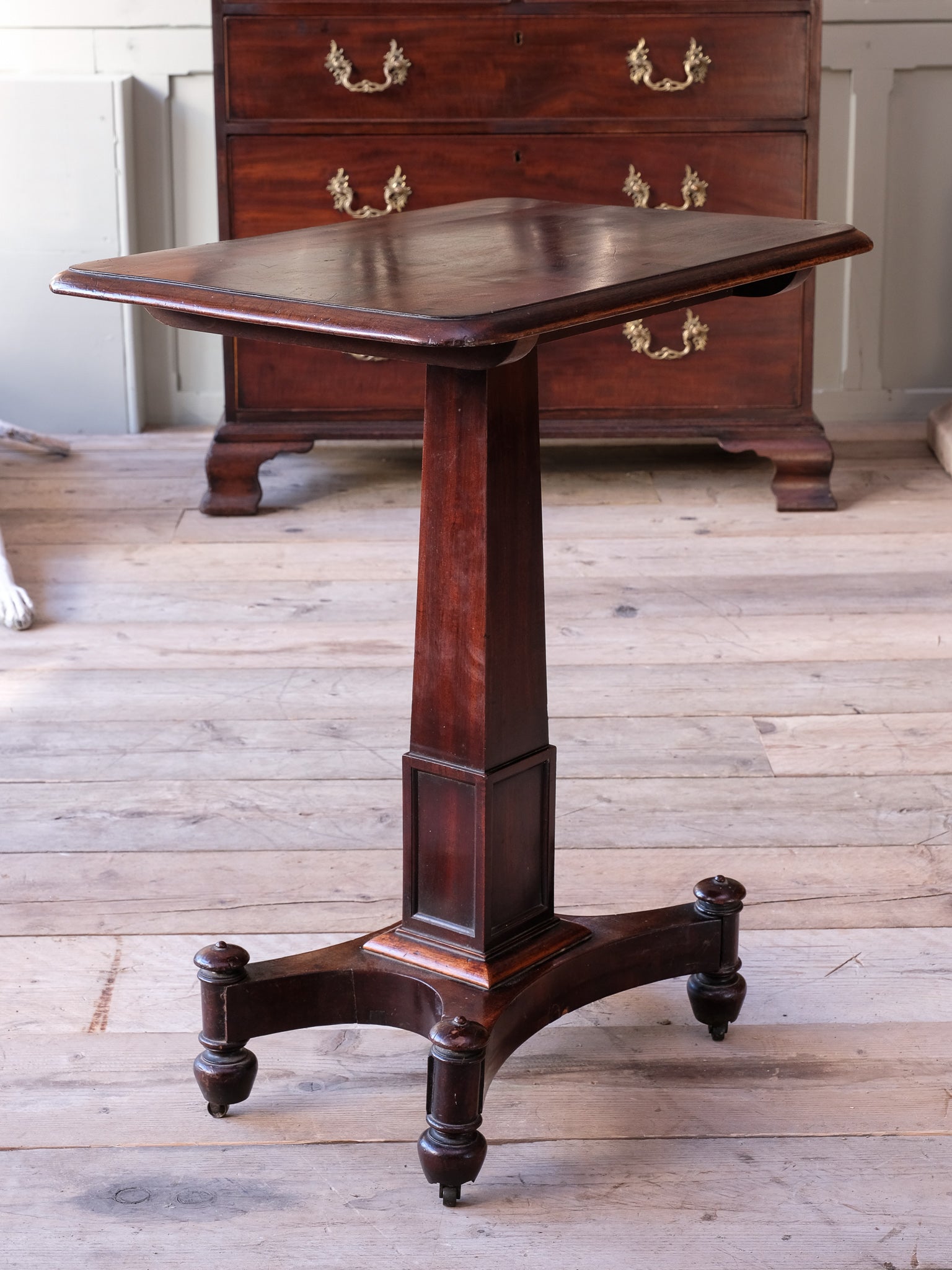 A George IV Mahogany Occasional Table