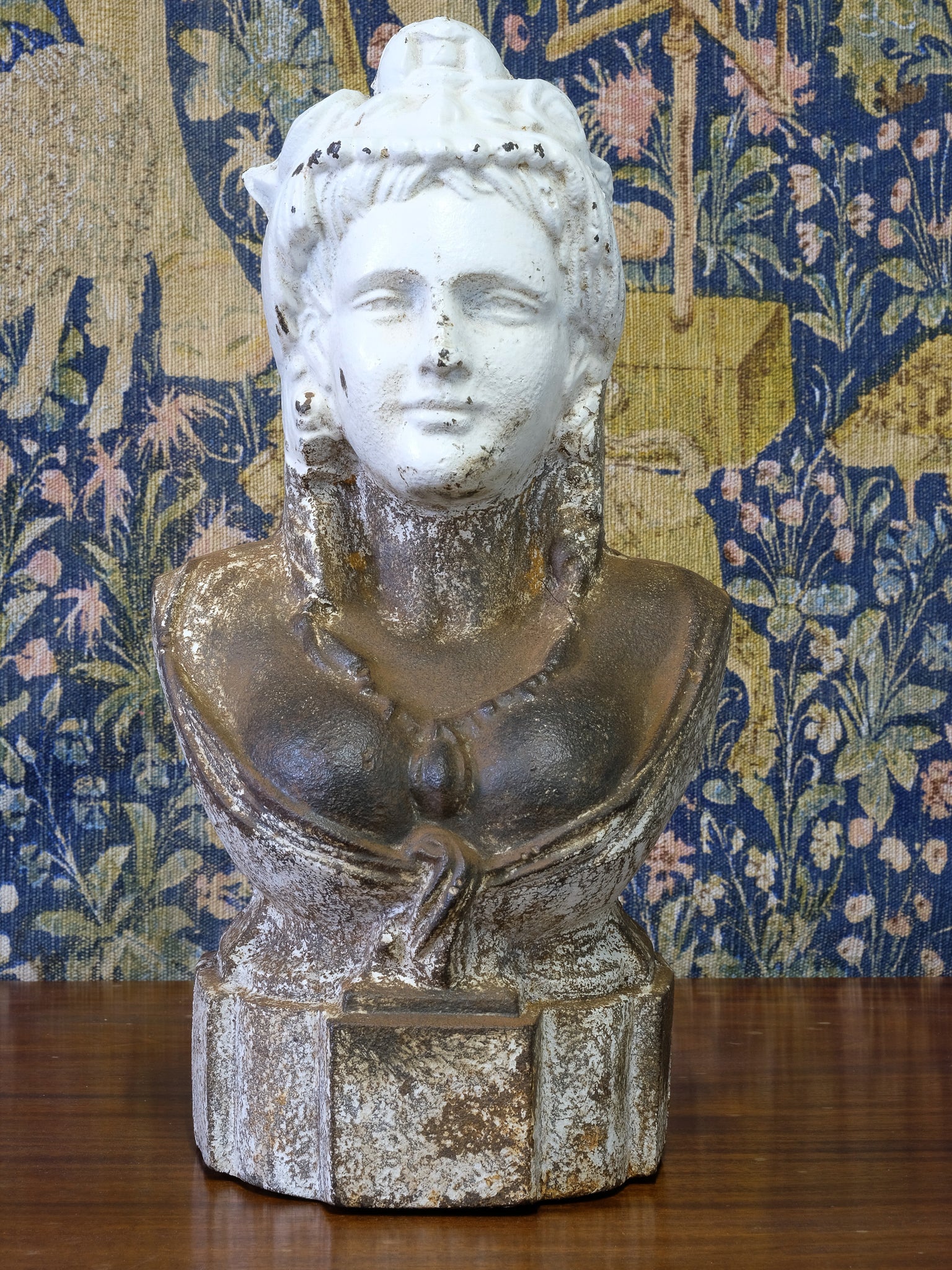 Cast Iron Bust of Princess Feodora