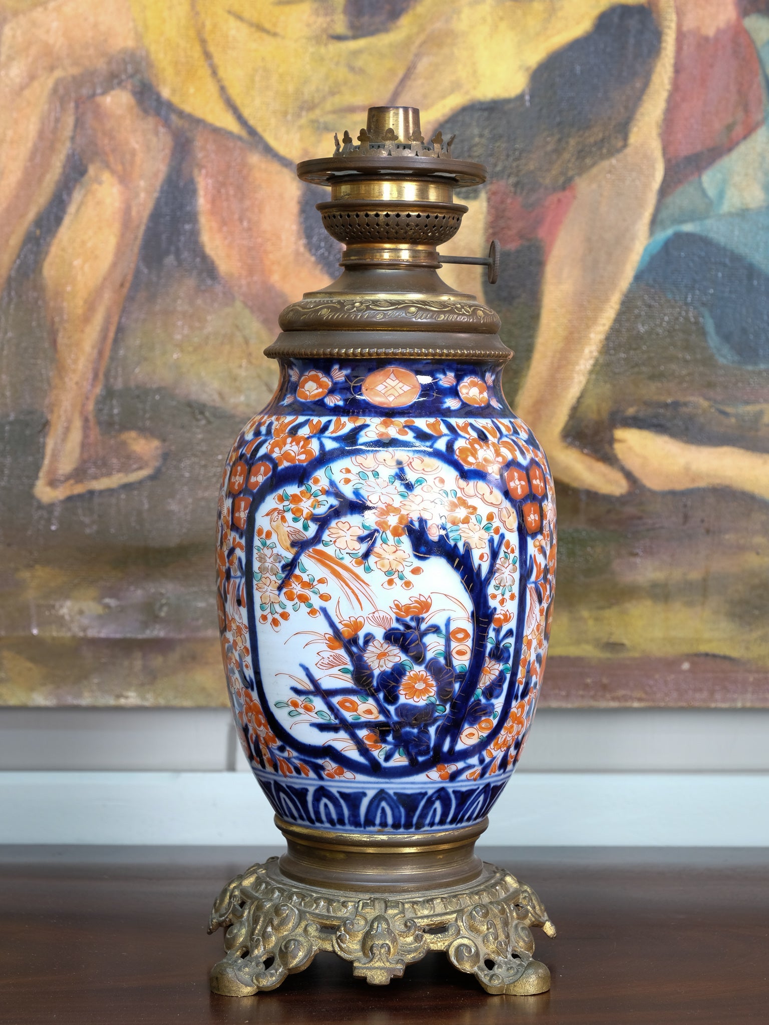 Imari Table Lamp