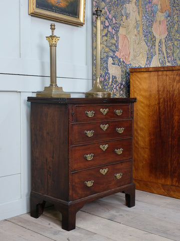 George II Mahogany Bachelors Chest