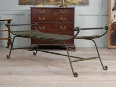 Wrought Iron Bench