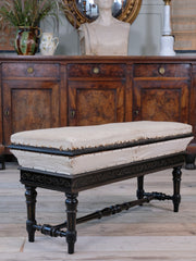 Ebonised Aesthetic Bench