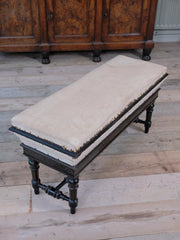 Ebonised Aesthetic Bench