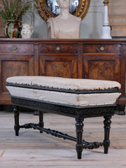 Ebonised Aesthetic Bench