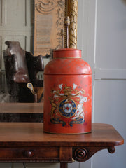 Toleware Tea Caddy Lamp