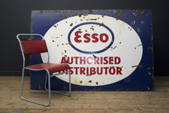 Large Enamelled Esso Signs