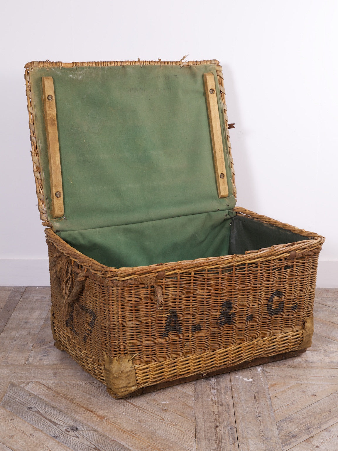 Wicker Laundry Basket