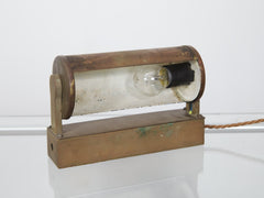 Brass Cylinder Light