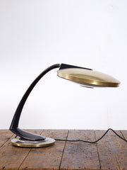 Black & Gold Fase Lamp