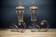 Wrought Iron Lanterns