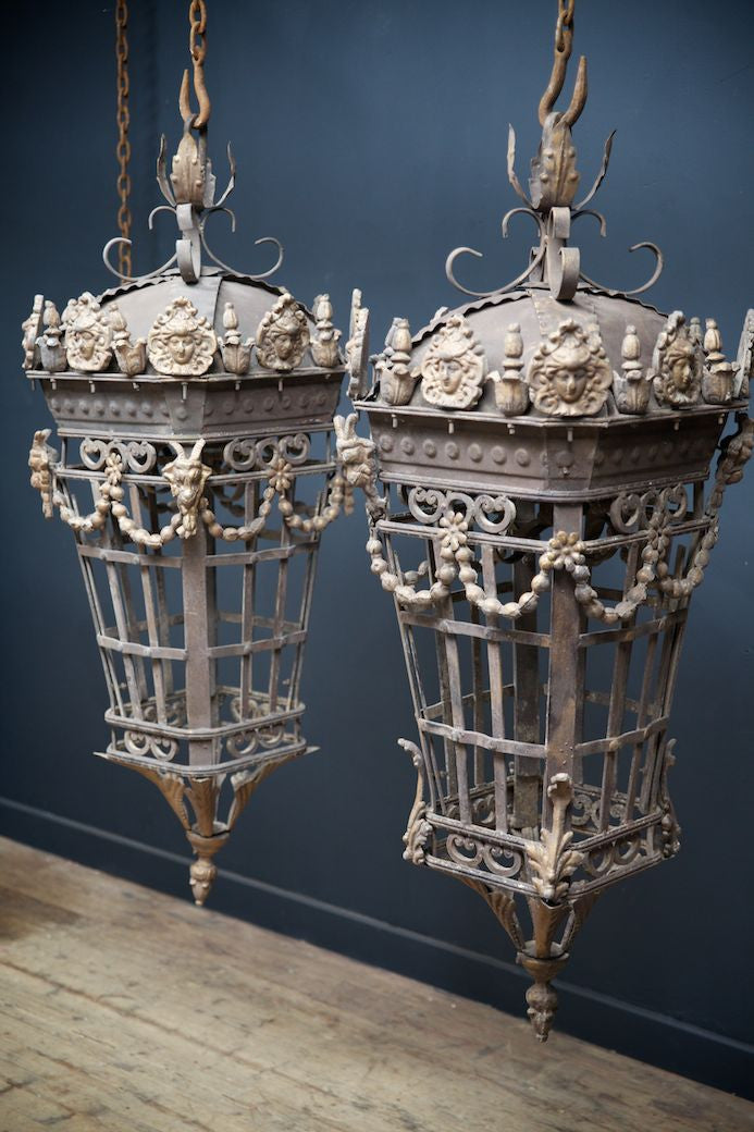 Wrought Iron Lanterns