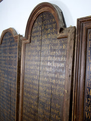 18th Century Church Boards