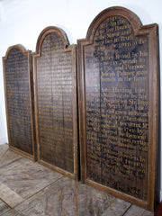 18th Century Church Boards