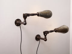 Pair of Deco Wall Lights