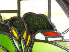 Stained Glass Triptych of Pan