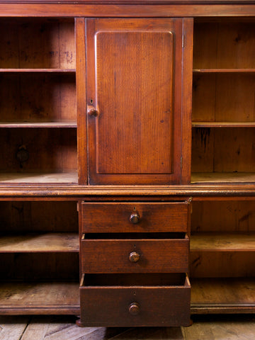 Welsh Painted Pine Linen Press