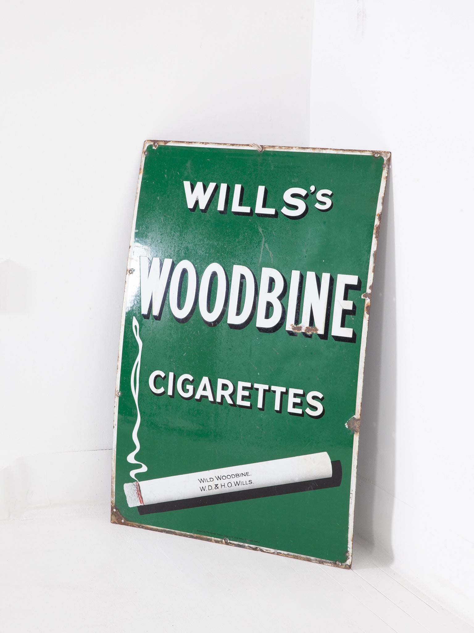 Woodbine Advertising Sign